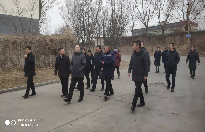 山西省供销社领导深入金年会中国皇后园库区检查指导工作
