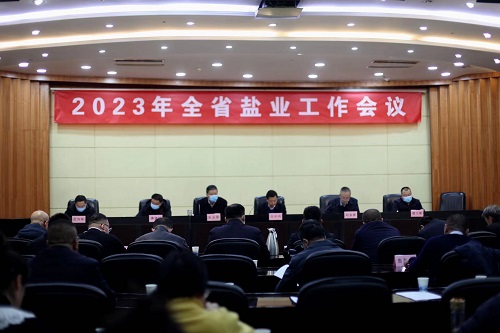 金年会中国召开2023年全省盐业工作会议